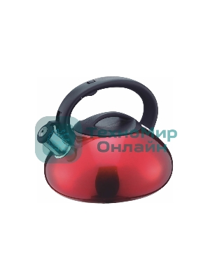 Чайник для плиты MALLONY MAL-103-R красный