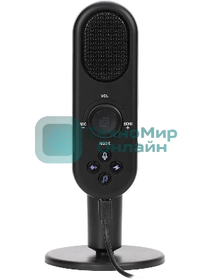 Микрофон проводной Оклик MP-M300 1.5м черный