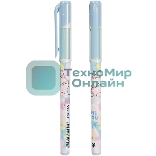 Ручка гелевая Deli MiYou EG15-BL ассорти, d=0.5мм, синие чернила