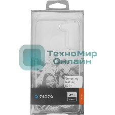 Чехол (клип-кейс) Deppa Gel для Samsung Galaxy S22+ прозрачный