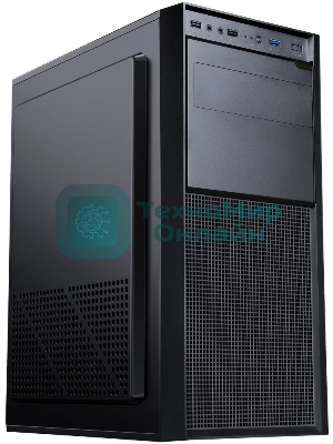 Компьютерный корпус Accord A-300 черный без БП ATX 1x120мм 2xUSB 2.0 1xUSB 3.0 audio