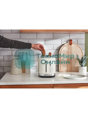 Тостер KitchenAid 5KMT2109EPL 2 тоста, фарфоровый белый