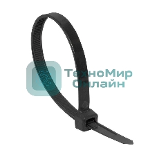 Хомут кабельный 4.8х300 нейл. черный (уп. 100 шт) EKF plc-cb-4.8x300