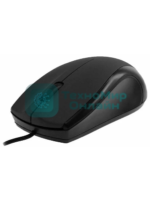 Мышь проводная CROWN CMM-312 черный