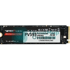 Накопитель SSD M.2 Viper 4.0Tb VP593 Series PV593P4TbM28H (PCI-E 5.0 x4, up to 14000/13000MBs, 3D TLC, 3000TbW, DRAM, NVMe 2.0, SM2508)