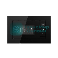Встраиваемая микроволновая печь Kuppersberg HMW 622 B, ВхШхГ 390х595х315, объем 20 л, мощность 800 Вт, 5 уровней мощности, гриль, 6 автоматических программ, размораживание, сенсорное управление, черный