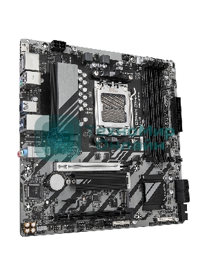 Материнская плата Gigabyte B850M D3HP, AM5, AMD B850, 4xDDR5, 4xSATA, 2xM.2, 1xPCIe 5.0 x16, 1xPCIe 3.0 x4, 1xHDMI, 2xDP, 1x 1Gb LAN, 3xUSB-A 3.2 Gen 1, 2xUSB-A 2.0, 1xUSB-C 3.2 Gen 1, 3x3.5 мм, 7.1, mATX