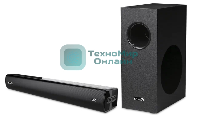 Акустическая система ELTRONIC Саундбар SOUND SLICK 8 (20-11) черный