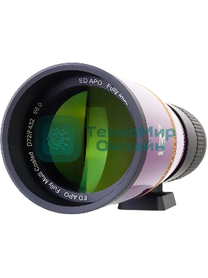 Телескоп Levenhuk Ra FT72 ED рефрактор d72 fl432мм 144x фиолетовый/черный