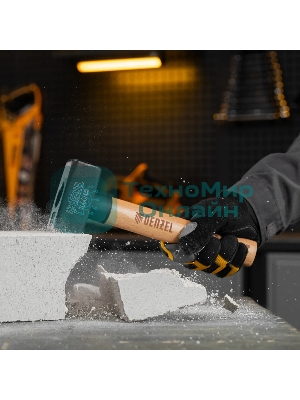 Кувалда Denzel 1000 г, кованая головка, буковая рукоятка