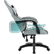 Кресло игровое Defender Savage серый/черн, класс 2, ткань