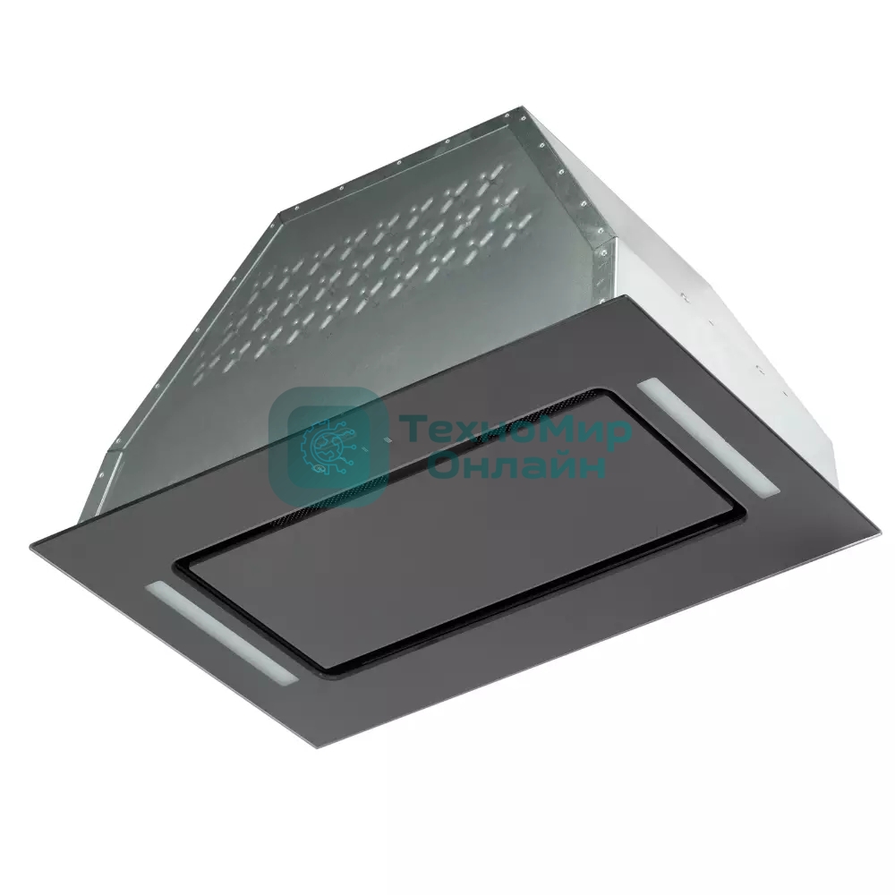 Вытяжка встраиваемая DeLonghi COSETTA 515 NB черный, 53 см, 1500 куб. м/ч, 63 дБ