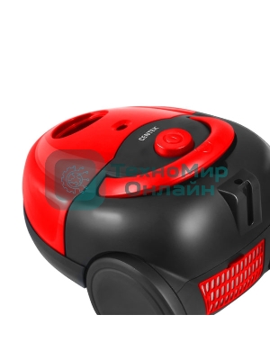 Пылесос Centek CT-2518 Red красный/черный, 350/1800 Вт, уборка сухая, пылесборник мешок, 1.5 л