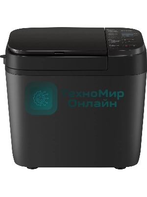 Хлебопечка Panasonic SD-R2530KTS черный, 550 Вт, программ - 28 шт, вес выпечки - 1.1 кг