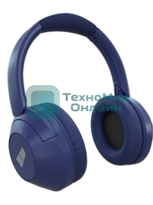 Беспроводные наушники MORE CHOICE HW11 синий, накладные, Bluetooth, до 6 ч