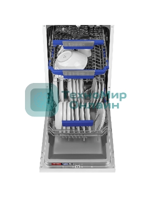 Посудомоечная машина Maunfeld MWF45230W, белый, 45 см, 10 компл., 49 дБ, класс A++