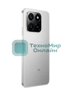 Смартфон HONOR X7d 8/256Gb серебряный