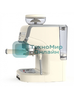 Кофейная станция BQ CM5000 бежевый, исп. кофе - зерновой/молотый, 2 л, 1560 Вт, 15 бар