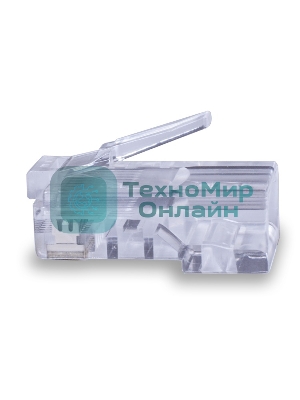 Коннектор Suprlan 10-0209, UTP cat.5e, RJ45, серый (упак.: 100 шт)
