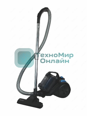 Пылесос WILLMARK VC-2057CY (2000Вт., объем 4.5л., без мешка., ругулятор мощности., доп насадка.,)