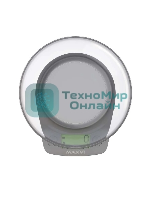 Весы кухонные Maxvi KS102P grey