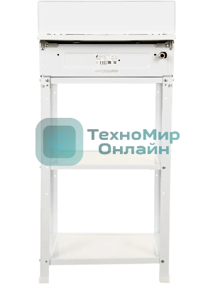 Плита газовая Flama AVG 1407 W белый, конфорок 4 газовых, духовка отсутствует, 50 см x 85 см x 57 см