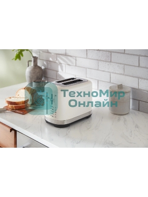 Тостер KitchenAid 5KMT2109EPL 2 тоста, фарфоровый белый