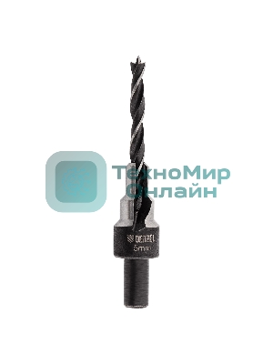 Набор сверл под конфирмат Denzel 3-5 мм, 4 шт