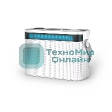 Переносная караоке система TRS2403 iconBIT K902W Колонка 10Вт, 2 микрофона Bluetooth, световые эффекты, аккумулятор в колонке 3000mAh и микрофонах, 22.3*9.6*15.7CM, белый