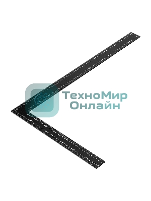 Угольник Denzel 400 х 600 мм, алюминиевый, лазерная гравировка