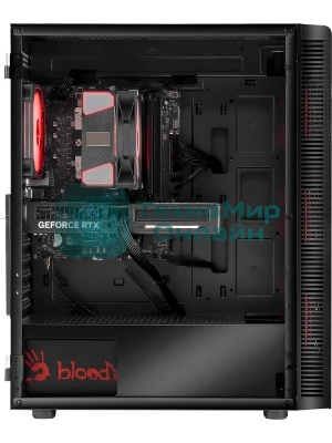 ПК Bloody BD-PC RAB84T2 TWR Ryzen 7 7700 (3.8) 32Gb SSD1Tb RTX5060 8Gb Windows 11 Home 64 2.5xGbitEth 650W черный (RUS) (2142055)