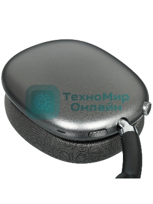 Беспроводные/проводные наушники Borofone BO35 серый космос, накладные, Bluetooth + проводной