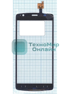 Сенсорное стекло (тачскрин) для ZTE Blade L5 Plus, белое