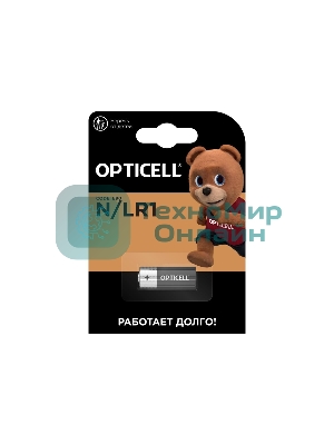 Элемент питания алкалиновый N/LR1 1.5В (блист.1шт) Specialty Opticell 5070003