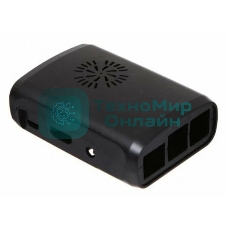 Корпус Qumo,Plastic, Raspberry Pi 3, черный (RS045)