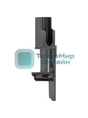 Пылесос вертикальный BBK BV3005 серый/синий, питание от аккумулятора, 160 Вт, уборка сухая, пылесборник 0.6 л