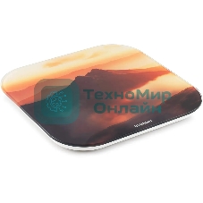 Весы напольные электронные Hyundai H-BS03981 макс.180кг оранжевый