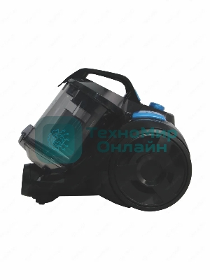 Пылесос WILLMARK VC-2057CY (2000Вт., объем 4.5л., без мешка., ругулятор мощности., доп насадка.,)