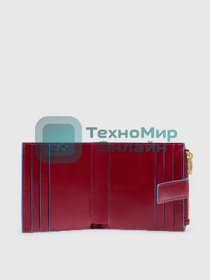 Картхолдер Piquadro Blue Square PP6843B2R/R красный, натуральная кожа