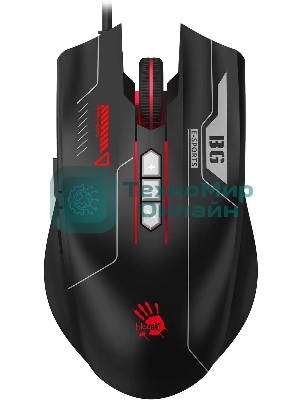 Комплект клавиатура+мышь A4Tech Bloody B1700 проводной, USB, 6000 DPI, чёрный