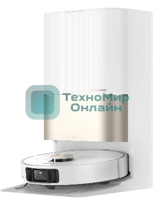 Робот-пылесос DREAME X40 Ultra Complete, 200Вт, белый/золотистый