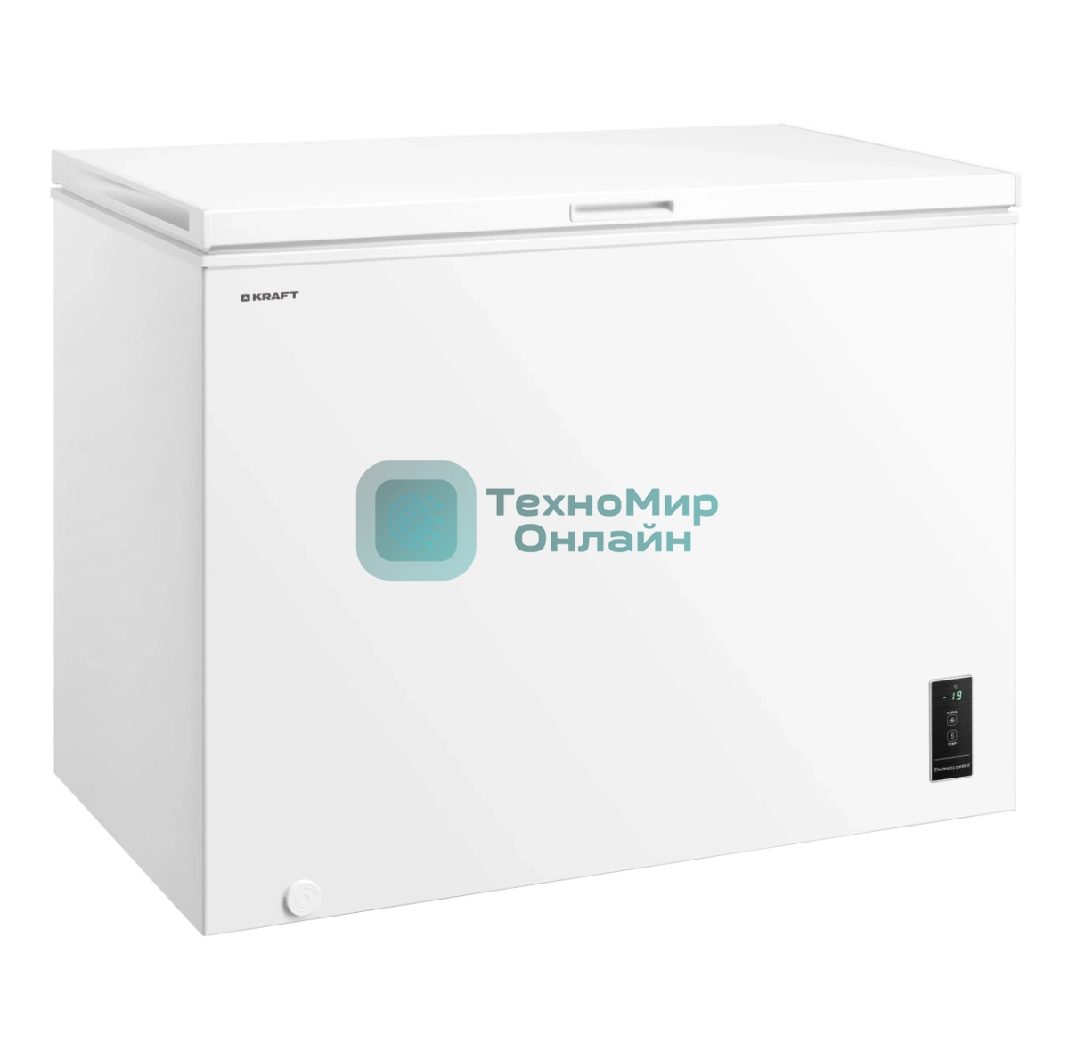 Морозильный ларь Kraft BD(W)-360BL белый, 345л