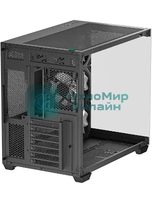 Компьютерный корпус Deepcool CG530 4F черный без БП ATX 2x120мм 2x140мм 2xUSB 2.0 1xUSB 3.0 audio bott PSU