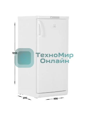 Холодильник Indesit ITD 125 W белый однокамерный 182/28л морозилка сверху, капельная система