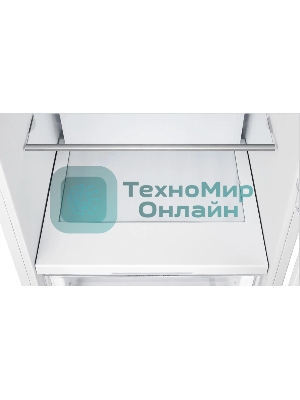 Встраиваемый холодильник Korting KSI 1221, белый однокамерный 173л, морозилка отсутствует, капельное