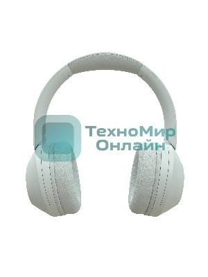 Беспроводные наушники MORE CHOICE HW11 белый, накладные, Bluetooth, до 6 ч