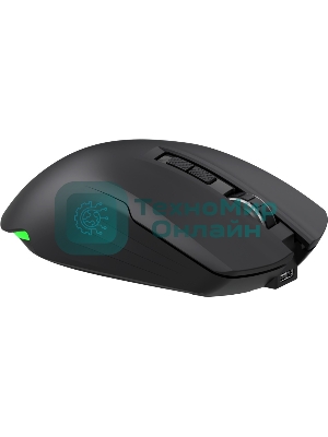 Мышь беспроводная/проводная Defender Whisper GM-209 черный, 7200 dpi, радиоканал, Bluetooth, USB, кнопки - 8