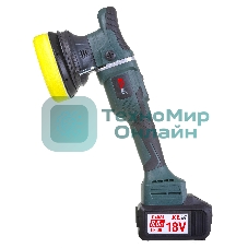 Профессиональная бесщеточная полировальная машина аккумуляторная KLPRO KLPS18B-80 (18В, Li-ion-2шт, 8.0А·ч, 125мм, М14, 2000-4800 об/мин З/У,сумка)