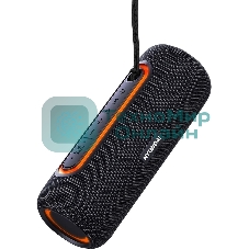 Колонка портативная Hyundai H-PS1021 черный/черный 25 Вт 1.0 BT 10м 1500mAh