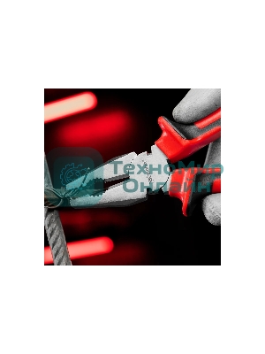 Плоскогубцы Matrix NICKEL 200 мм, никелированные, двухкомпонентные рукоятки